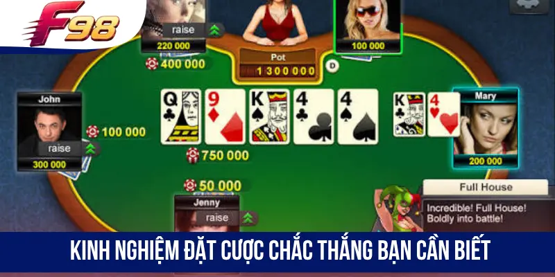 Kinh nghiệm đặt cược chắc thắng bạn cần biết